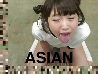 asiatisk, japans, synsvinkel, sperm, kær, uskyldig
