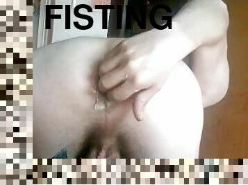 fisting, offentlig, amatør, anal, hardcore, homofil, pov, første-gang, webkamera, rumpe-butt