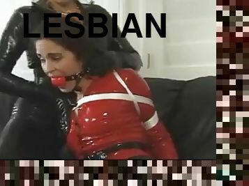 Lesbian hot bondage