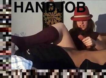 handjob, føtter