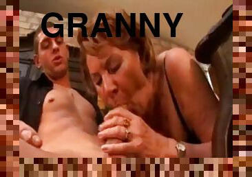Granny martha gets some