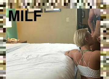 Short Haired Blonde Rides BBC