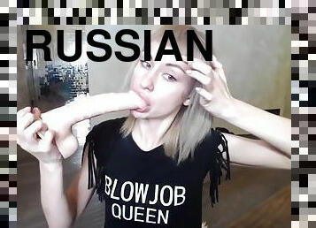 rus, amatör, oral-seks, penisin-gırtlağa-kadar-alınması, tek-kişilik