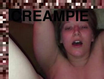 Another Creampie Pussy For Sexy Blonde Girl - Amateur Hottie Getting Fucked