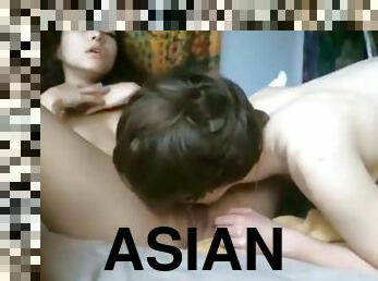 Asian girl vs white girl East meets West