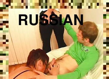 russisk, strapon, hardcore, trekanter