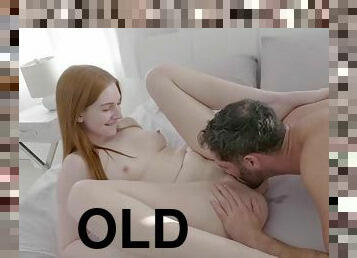 Young redhead fucked passionately