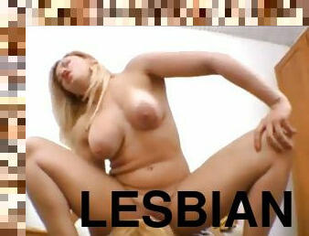 lesbisk, suging
