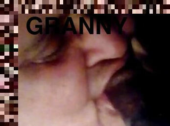 Banging granny from behind then dries BBC!