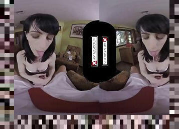 Vr cosplay x superhero zatanna taking huge cock in her cunt vr porn parody