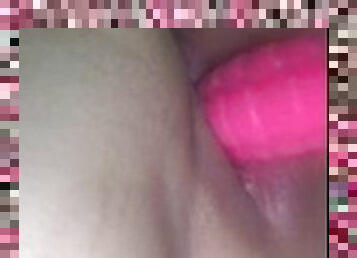 Fucking myself pretty little pussy