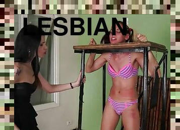 lesbisk, tenåring, bdsm, brasil, bondage