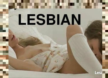 Lesbian Girls Enjoys With A Sex Toy