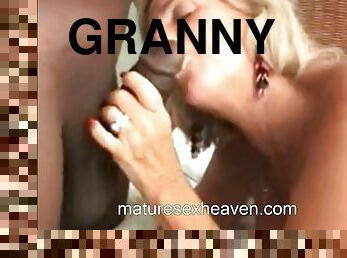 Granny interracial
