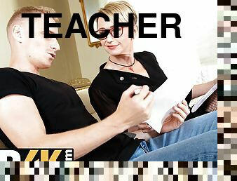 TUTOR4K. Guy has plan of seduction and he fulfills it fucking teacher