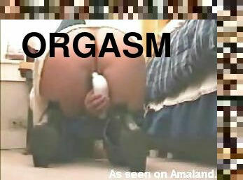 masturbation, orgasm, fitta-pussy, trosor, ensam, jeans