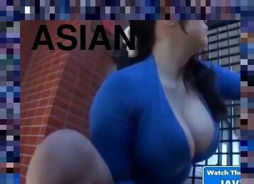 Asian big tits stepmom, japanese jav