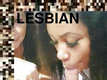 Lesbian schoolgirls kissing and sucking teacher&#039;s big white cock. - Mocha La Mulata
