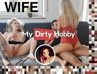 MyDirtyHobby - Wife catches husband cheating and joins the fun