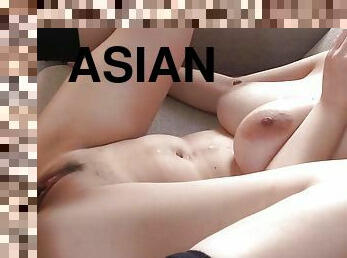 asiatisk, storatuttar, fitta-pussy, amatör, tonåring, japansk, samling, vagina, tuttar, close-up