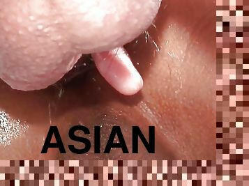 asiatisk, tissende, amatør, anal, bøsse, twink, fisseslikning