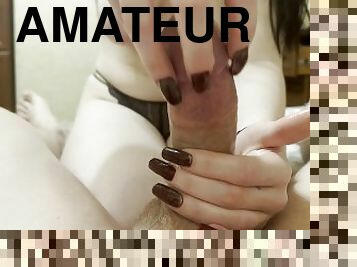 cumshot from handjob