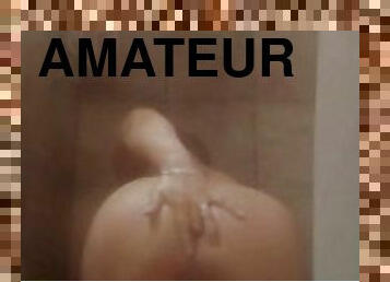 Masturbation in shower