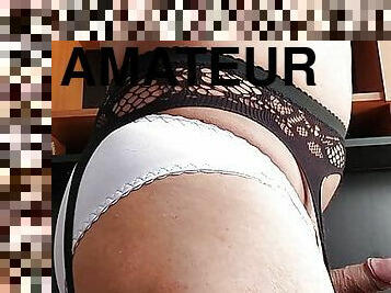 mastubasi, amatir, cumshot-keluarnya-sperma, homo, sudut-pandang, celana-dalam-wanita, sperma, fetish-benda-yang-dapat-meningkatkan-gairah-sex, menggoda