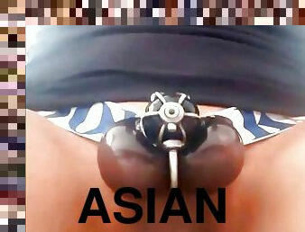 asiatic, pisandu-se, gay, bdsm, fetish, chinezoaica, baietel, tare