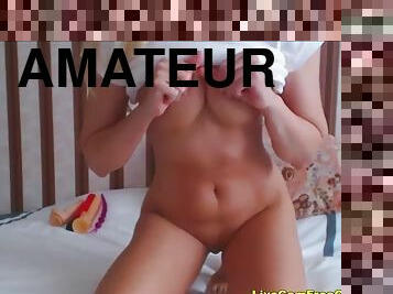 Horny Webcam Babe Solo Masturbation