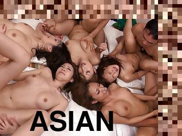 asian, payu-dara-besar, berambut, pesta-sex-berkumpulan, parti, menghisap-zakar, peju, pornstar, creampie, sex-dalam-kumpulan-groupsex