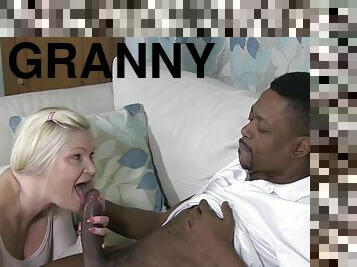 Chubby Granny Bitch Gobbles BBC