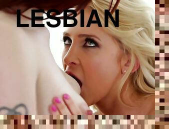 Pure lesbian passion with Violet Monroe and Alix Lynx