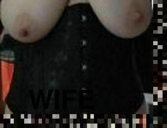 Wife's big titties!