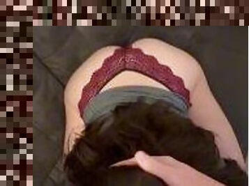 gammel, amatør, blowjob, stor-pikk, milf, tenåring, par, ung-18, høyskole, facial