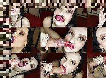 Promo: Lip job on big cock immediately after lip augmentation