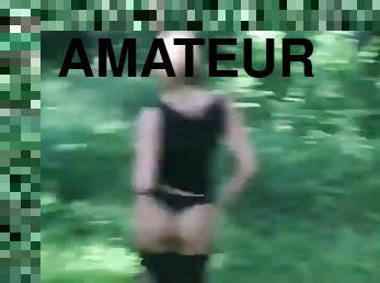 Anal in the forest