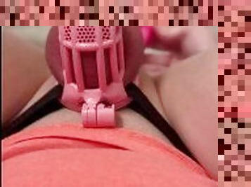 Pink Chastity Pink Dildo