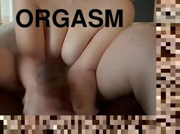 orgasme, amatør, interracial, handjob, svart, par, cum, hvit