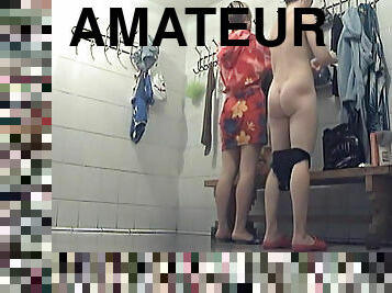 amateur, babes, cámara, voyeur, bragas, oculto, realidad