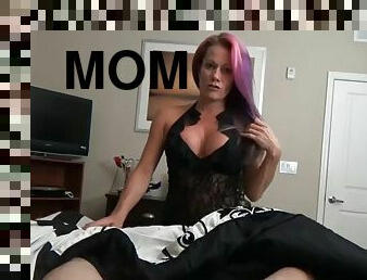 Handjob from mommy