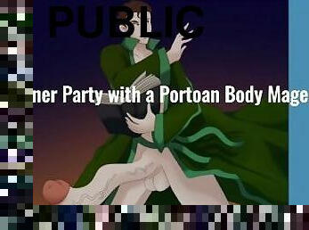 Dinner Party with a Portoan Body Mage (Audio) (M4F)