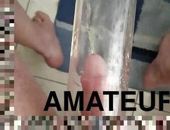 masturbación, meando, amateur, juguete, fetichista, a-solas