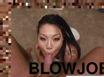 Asa akira pov blowjob