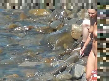 nudisti, allaperto, videocamera, spiaggia, voyeur, naturali, telecamere-nascoste