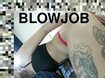 Sloppy blowjob