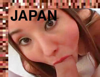 Japanese beauty in wild oral