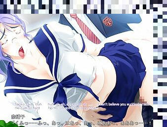 Naoko 1 - Kyonyuu Hitozuma Onna Kyoushi Saimin Keitai App de Sex Chuudoku!