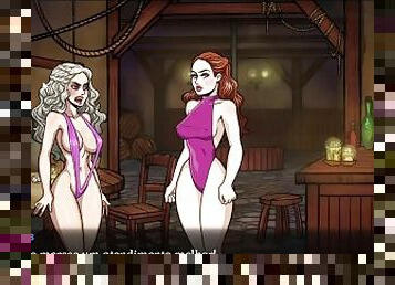Game of Whores ep 17 Show Striptease Daenerys e Sansa