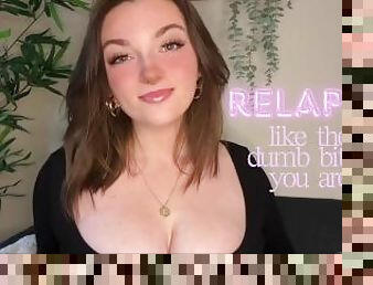 Relapse like the Dumb Bitch You Are - Beta Loser Verbal Humiliation and Degradation